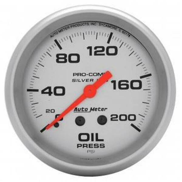 Tool 4622 Liquid-Filled Oil Pressure Gauges - 2.62 in. - 0-200 PSI TO3628208